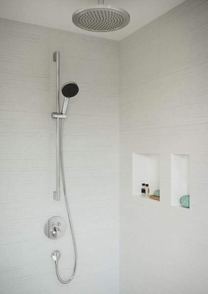 Смеситель для душа Hansgrohe ShowerSelect S 15743000 с термостатом Хром