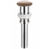 Донный клапан для раковины Ceramicanova CN2000MC click-clack Капучино матовый
