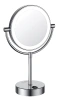 Зеркало WasserKraft K-1005 с LED-подсветкой двухстороннее, стандартное и с 3-х кратным увеличением