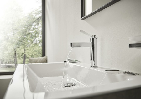 Кран для одного типа воды Hansgrohe Finoris 76013670 Черный