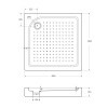 Акриловый поддон BelBagno TRAY-BB-A-80-15-W