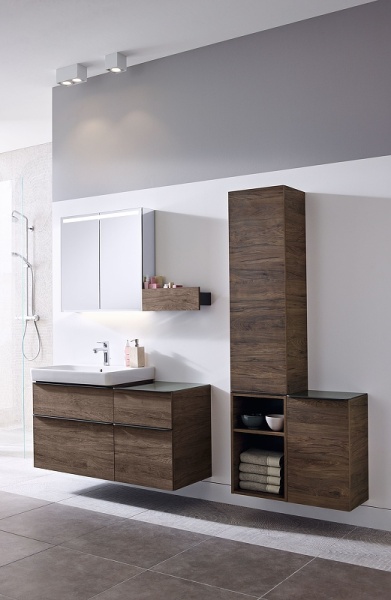 Зеркальный шкаф Geberit Smyle Square 60 500.273.00.1 подвесной Белый