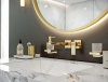 Стакан для зубных щеток Hansgrohe AddStoris 41749990 Полированное золото