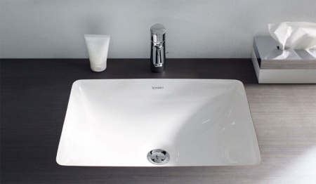 Раковина Duravit "Starck" 53, встраиваемая, белая, санфарфор