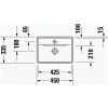 Раковина Duravit D-Neo 45 0738450041 Белая