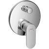 Смеситель Hansgrohe "Rebris", для душа, нержавеющая сталь, встраиваемый, высота 187 см