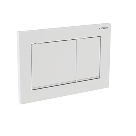Кнопка смыва Geberit Omega 30 115.080.KJ.1 белая/хром