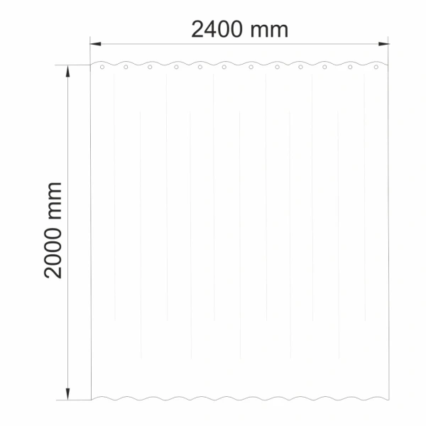 Штора для ванной WasserKraft Oder SC-30603