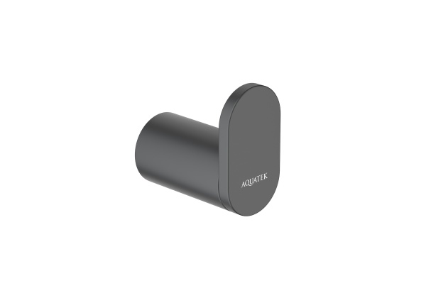 Крючок AQUATEK, матовый черный AQ4425MB ЛИРА