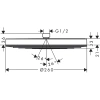 Верхний душ Hansgrohe Pulsify 260 1jet 24140700