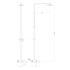 Душевая система Timo Selene SX-1013z chrome Хром