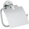 Держатель туалетной бумаги Grohe Essentials 40367001 с крышкой Хром