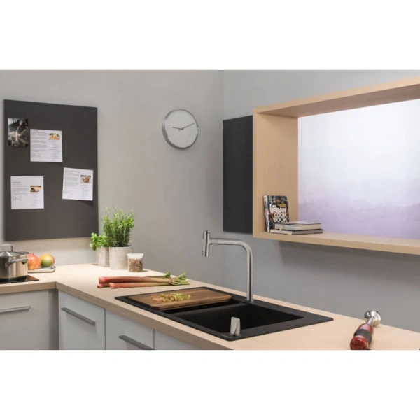 Смеситель для кухни Hansgrohe Metris Select M71 73818000