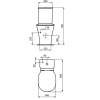 Бачок для унитаза Ideal Standard Connect Air Cube E073401