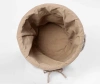 Плетеная корзина для белья с крышкой WasserKraft Aller WB-106-L