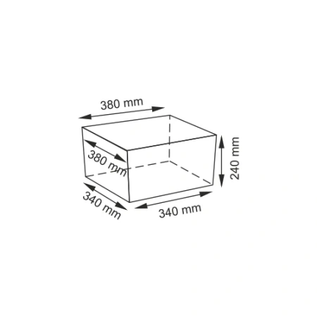 Плетеная корзина WasseKraft WB-880-L
