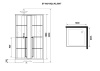 Душ.каб. Niagara Standart ST100/15QL/KL/BKT (1000х1000х2250) 3 места