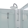 Душ.каб. NG-33194-14LBKT (1100х900х2100-2400) средний поддон (26см) стекло МАТОВОЕ 4 места