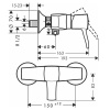 Смеситель для душа Hansgrohe Metropol Classic 31360090 Хром Золотой