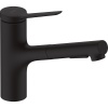 Смеситель для кухни Hansgrohe Zesis M33 74800670 Черный матовый