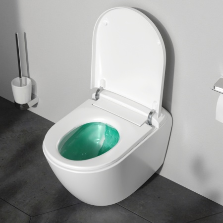 CCC301700SC Sensation подвесной унитаз с интегрированным электронным биде TouchReel