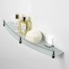 Полка для ванной Wasserkraft Leine K-5044WHITE с бортиком