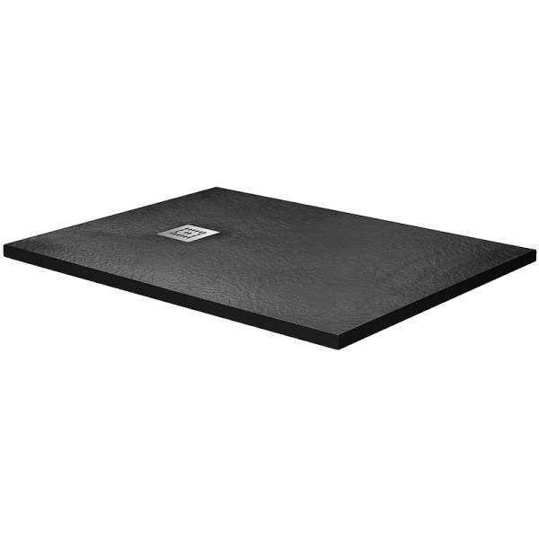 Душевой поддон из искусственного камня BelBagno Uno 120x80 TRAY-MR-UNO-AH-120/80-35-NERO Черный