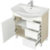 Тумба с раковиной Aquaton Рико 80 1A2154K1RIB90