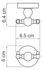Крючок двойной WasserKraft Aland K-8523D