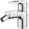 Смеситель для биде Grohe "BauLoop" 23338001, однорычажный, латунный, вертикальный монтаж