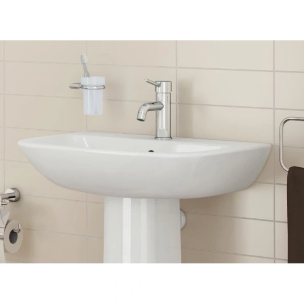 Раковина Vitra S205503B003-0001, фарфоровая, подвесная, овальная, белая