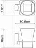 Подстаканник одинарный WasserKraft Leine K-5028