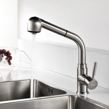 Смеситель WasserKRAFT Wern, латунный корпус, поворотный излив