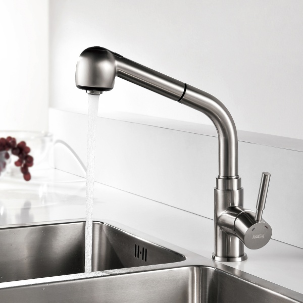 Смеситель WasserKRAFT Wern, латунный корпус, поворотный излив