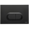 Клавиша смыва Vitra Loop O 740-0511 Черная матовая