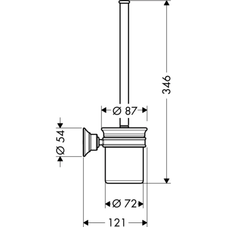 Ёршик Axor Montreux 42035250