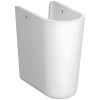 Полупьедестал VITRA S20 5281B003-7201, фарфор, белый, высота 33 см