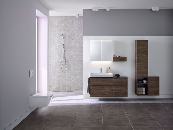 Зеркальный шкаф Geberit Smyle Square 60 500.273.00.1 подвесной Белый