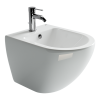 CN4003 Подвесное биде METROPOL Rimless, 1 отверстие под смеситель, с крепежом