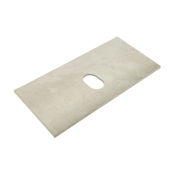 Столешница из керамогранита BelBagno KEP-90-MCO-W0 Marmo Crema Opaco