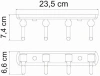 Крючок WasserKraft Oder K-3074